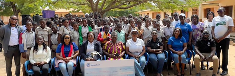 Mobole D/A School Donation