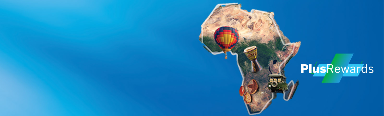 Plus Rewards homepage banner